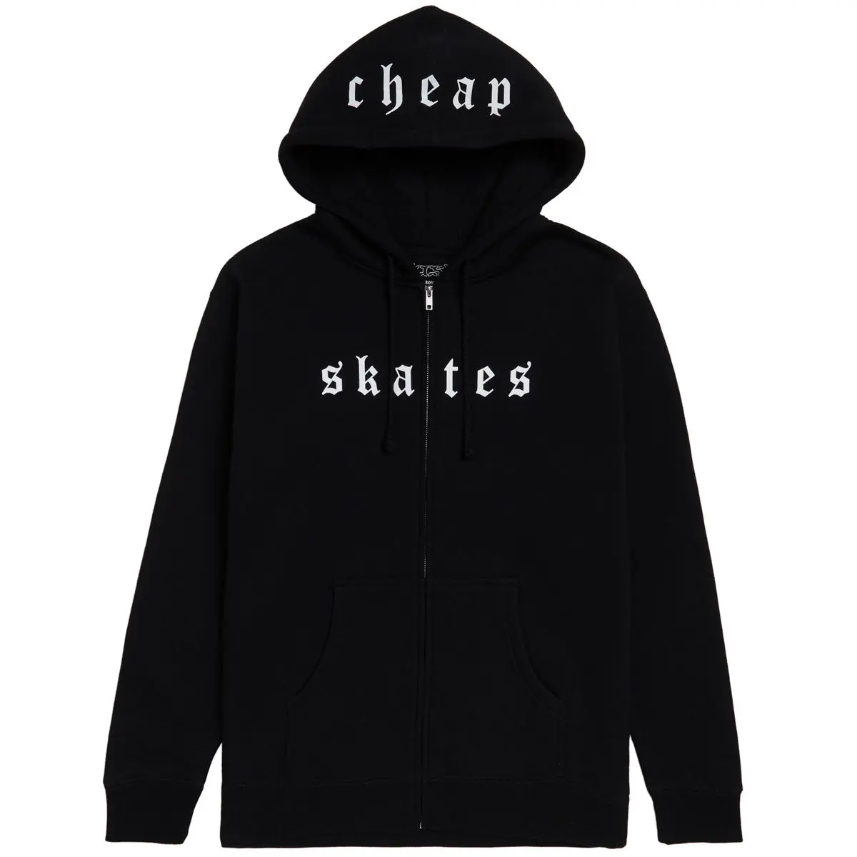 Ccs Cheap Skates Oe Zip Hoodie - Black/White 1