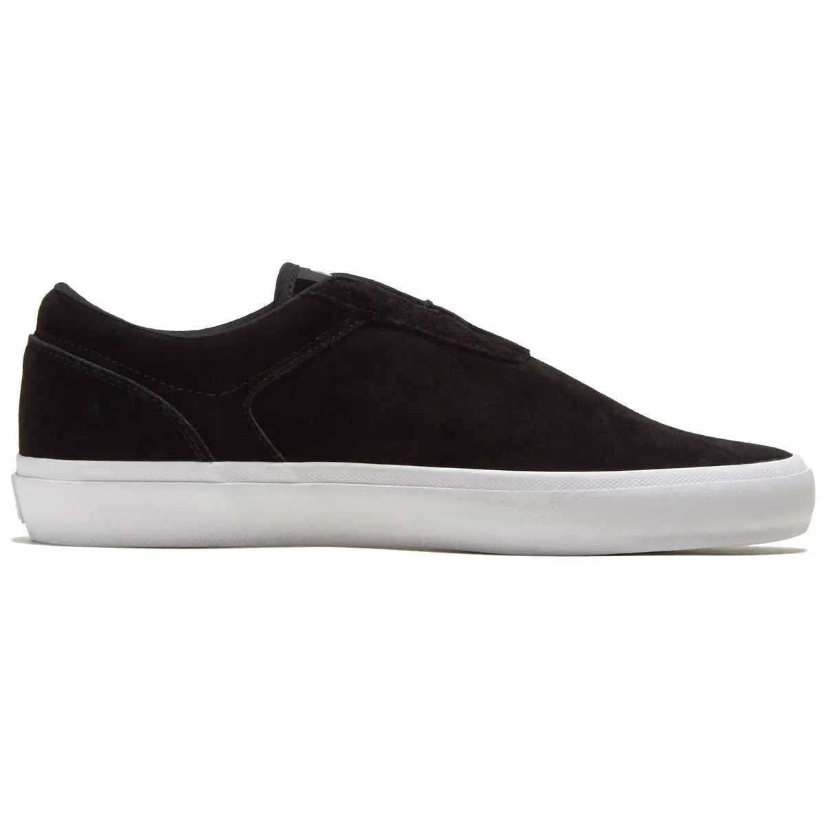 Opus Honey Slip Shoes - Black/White Suede 1