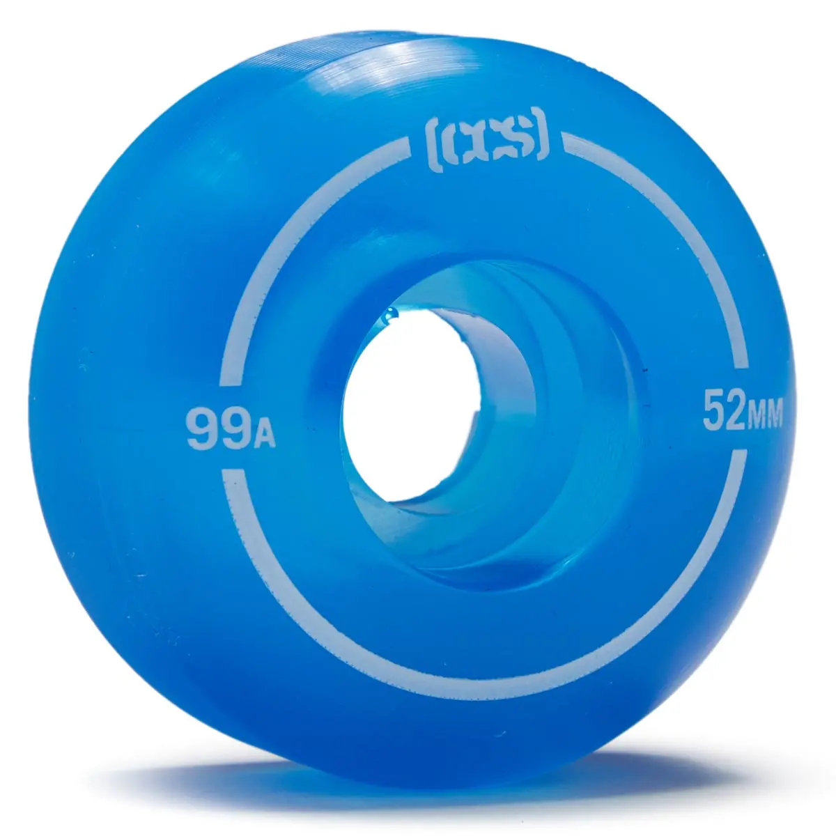 Ccs Clear 99A Skateboard Wheels - Blue - 52Mm 1