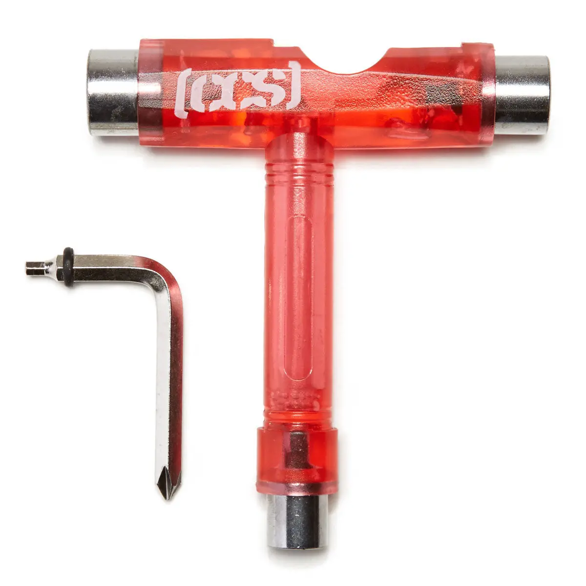 Ccs Clear Skateboard Tool - Red 1