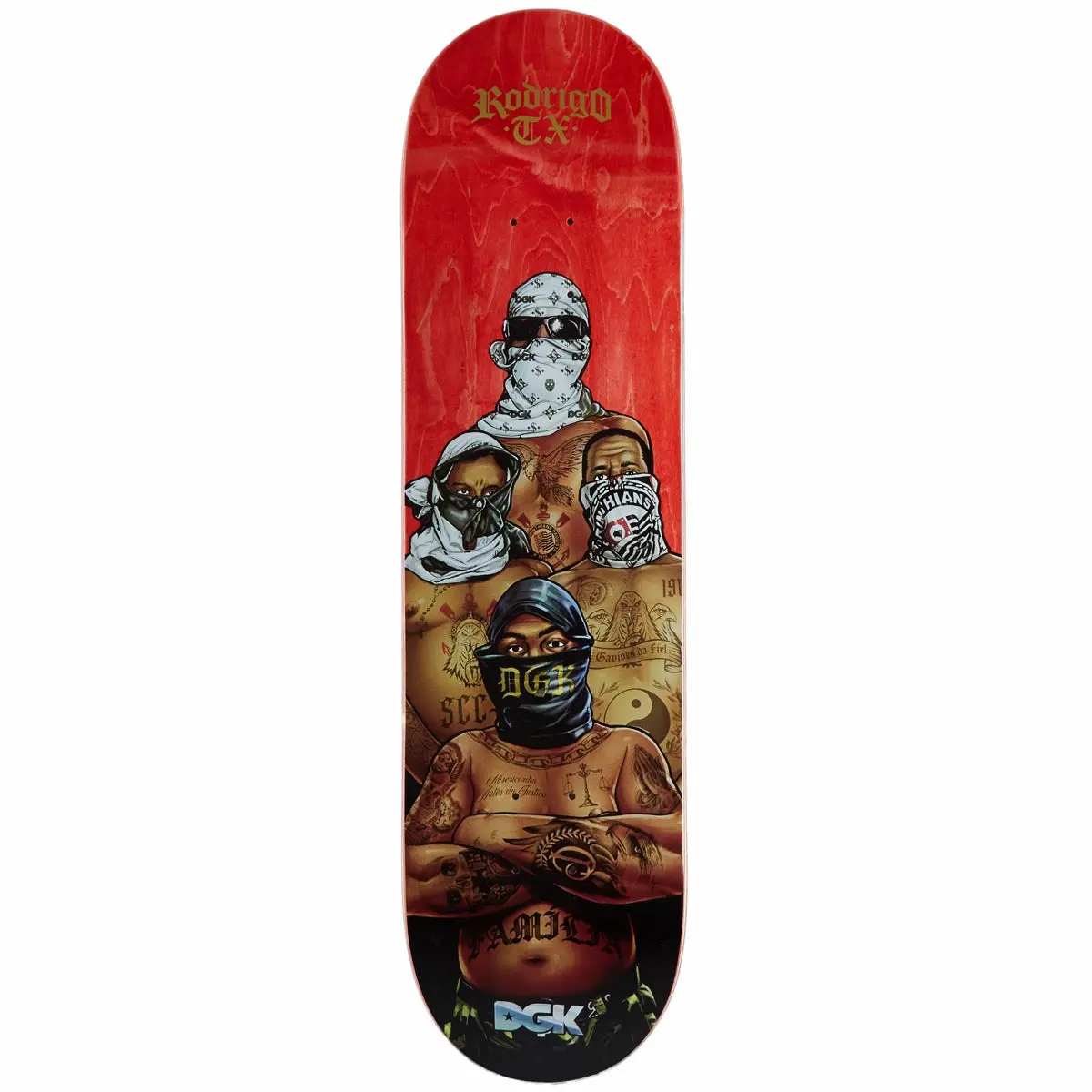 Dgk Fiel Tx Skateboard Deck - 8.10" 1