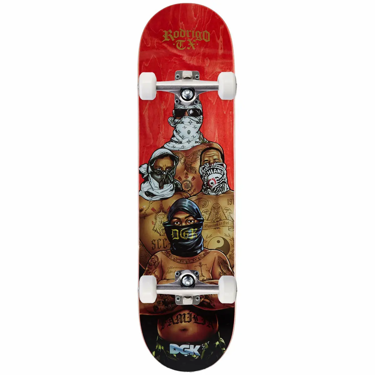 Dgk Fiel Tx Skateboard Complete - 8.10" 1