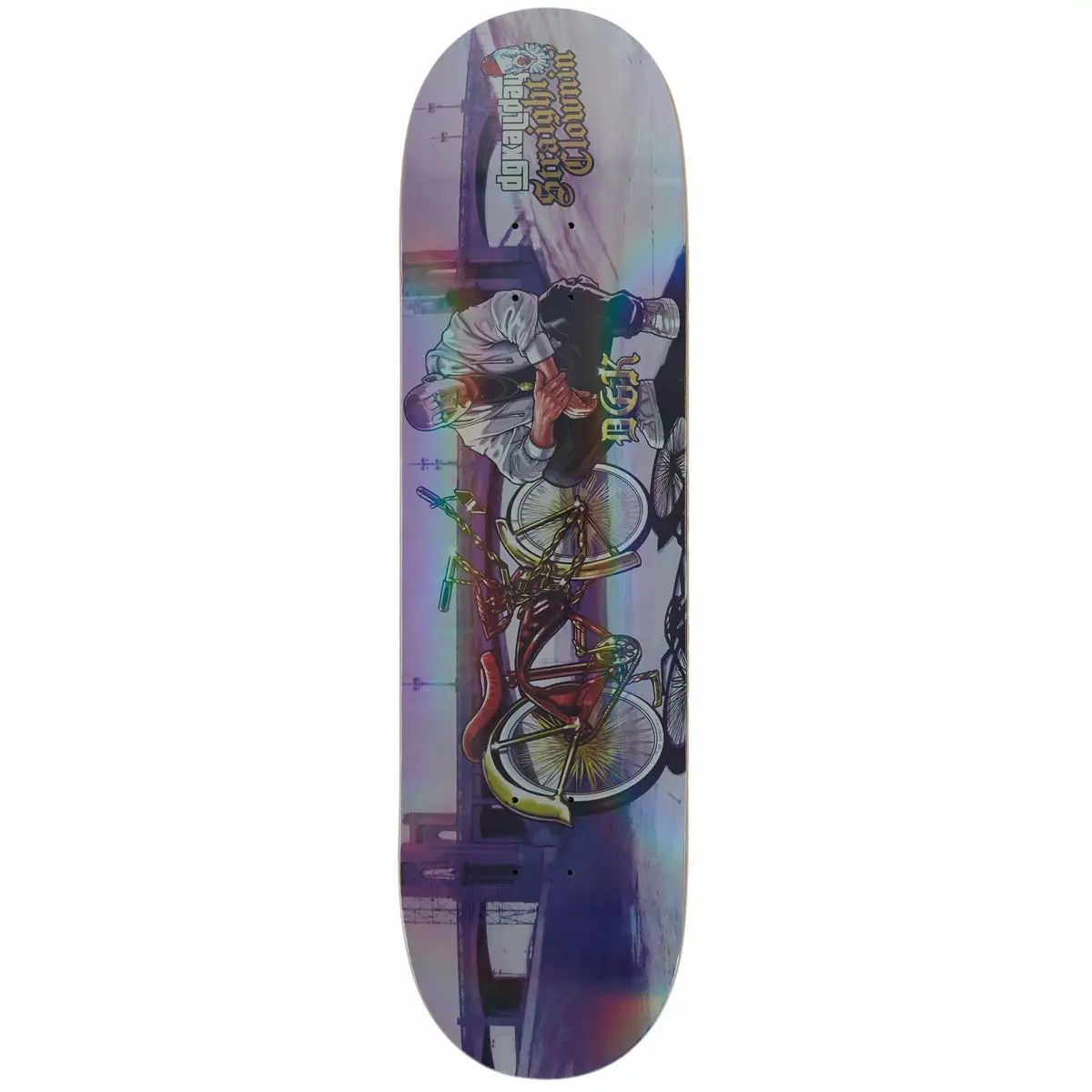 Dgk Straight Clownin Skateboard Deck - 8.38" 1