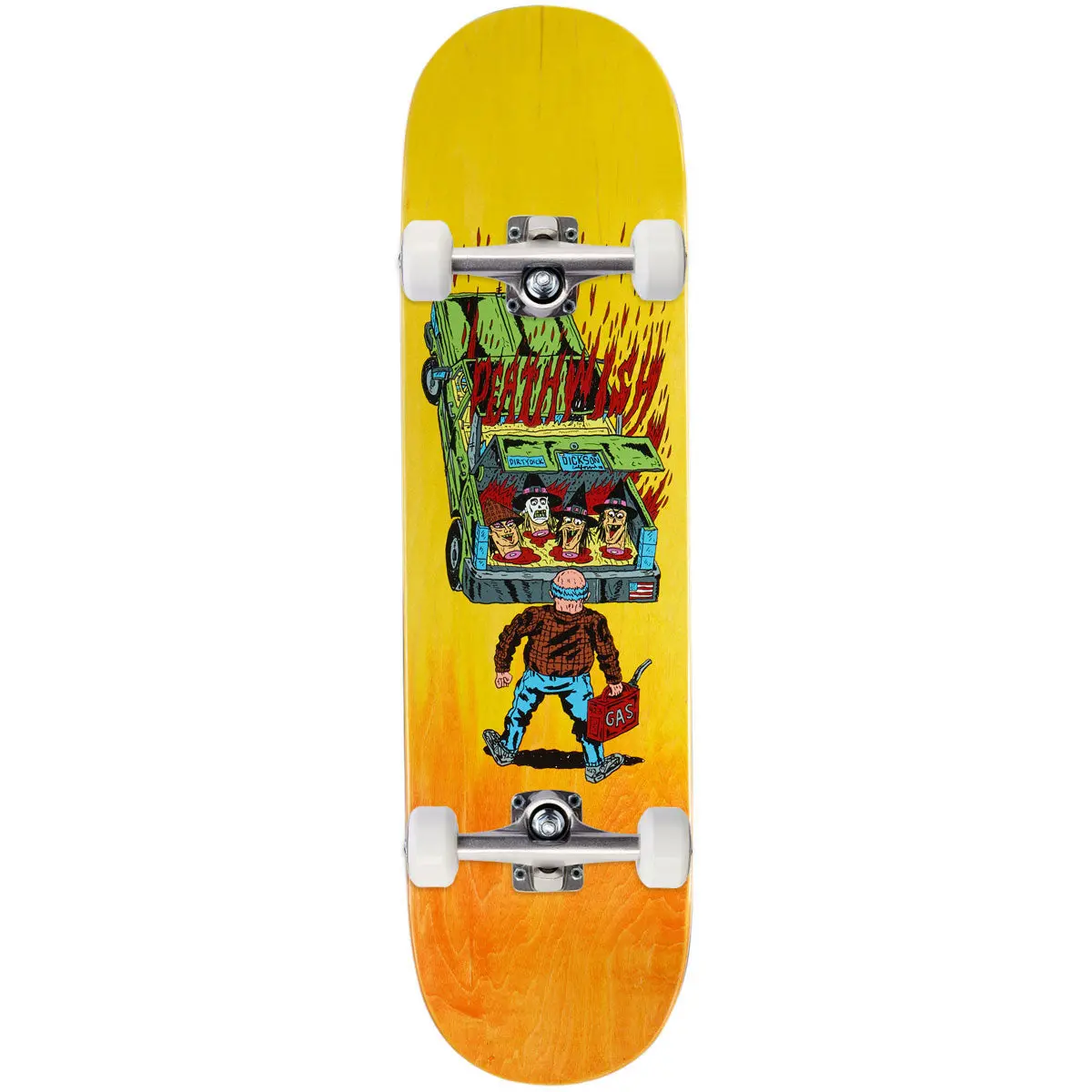 Deathwish Dickson Full Heat Skateboard Complete - 8.25" 1