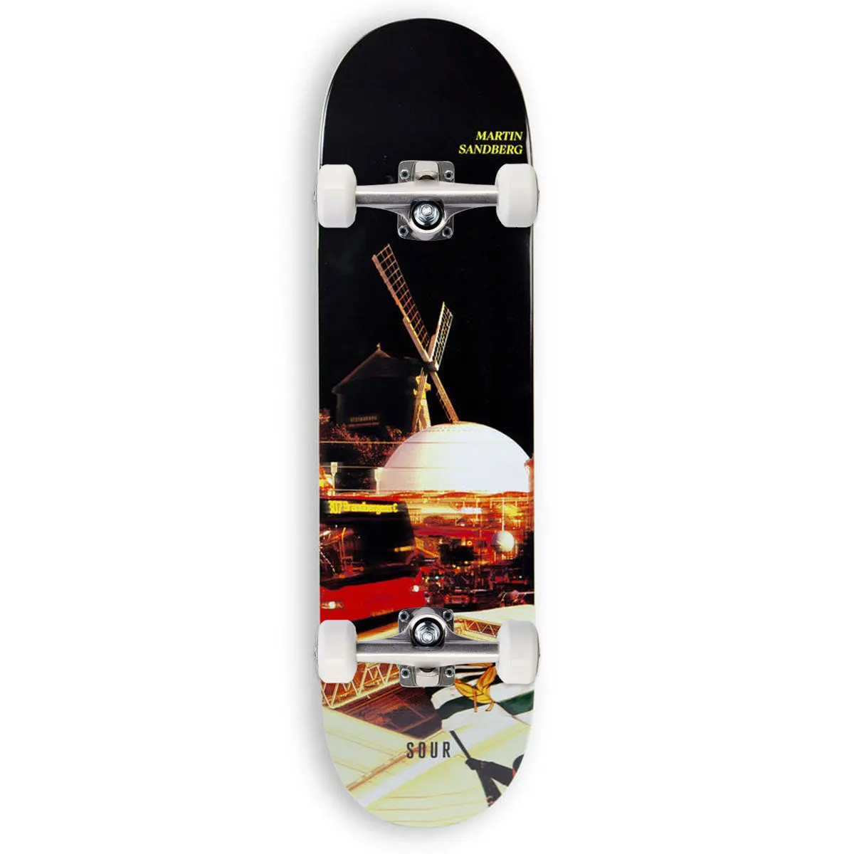 Sour Solution Martin Stockholm Nights Skateboard Complete - 8.25" 1