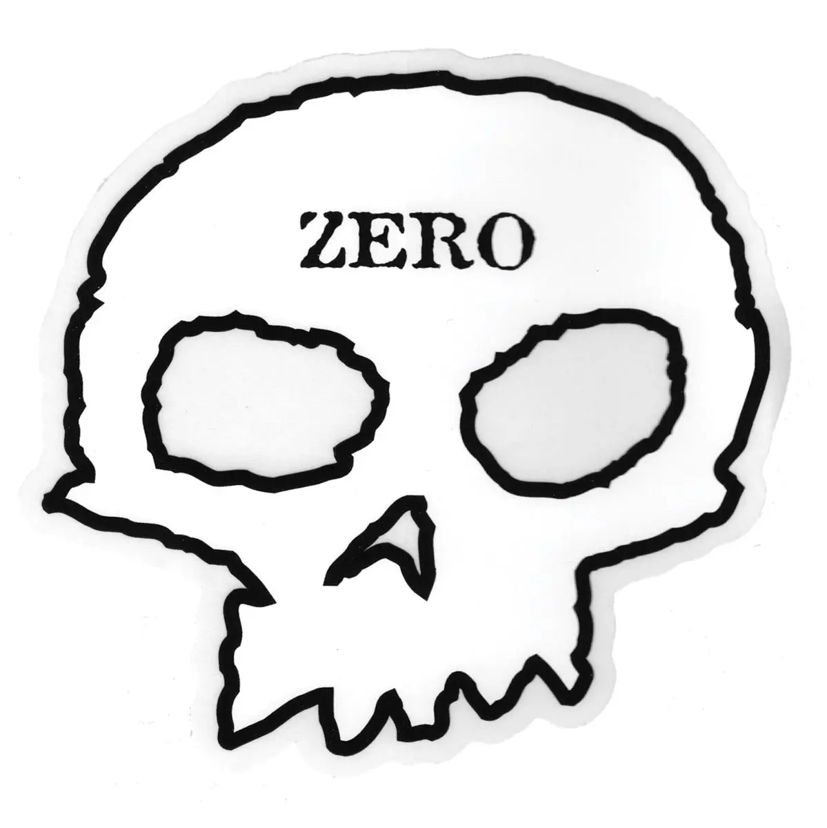 Zero Single Skull Sticker 1