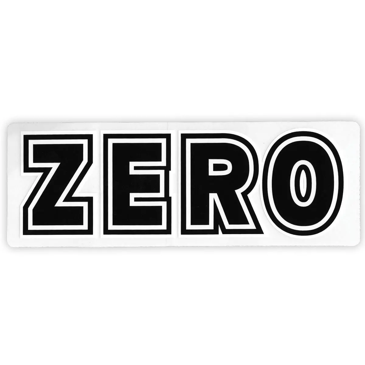 Zero Bold Sticker 1