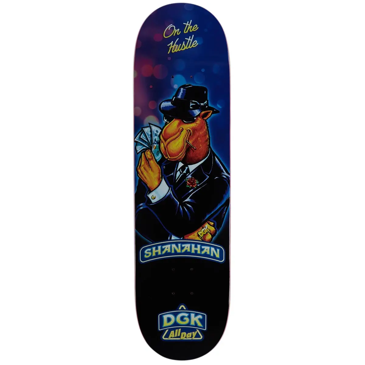 Dgk Smooth Shanahan Skateboard Deck - 8.38" 1