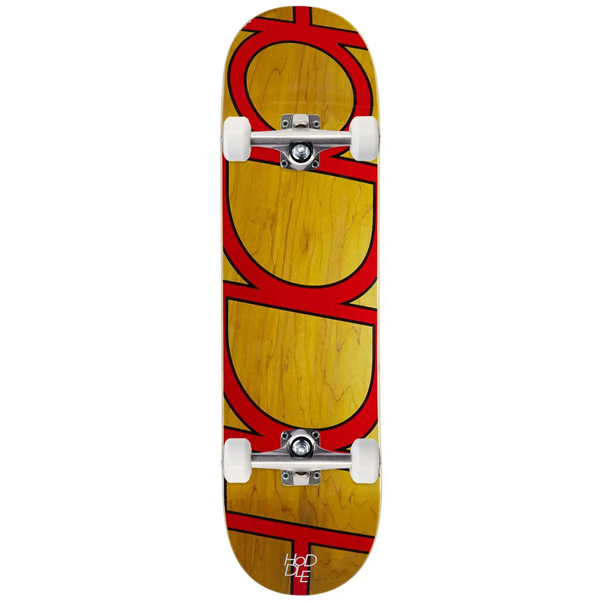 Hoddle Logo Woodgrain Skateboard Complete - 8.38" 1
