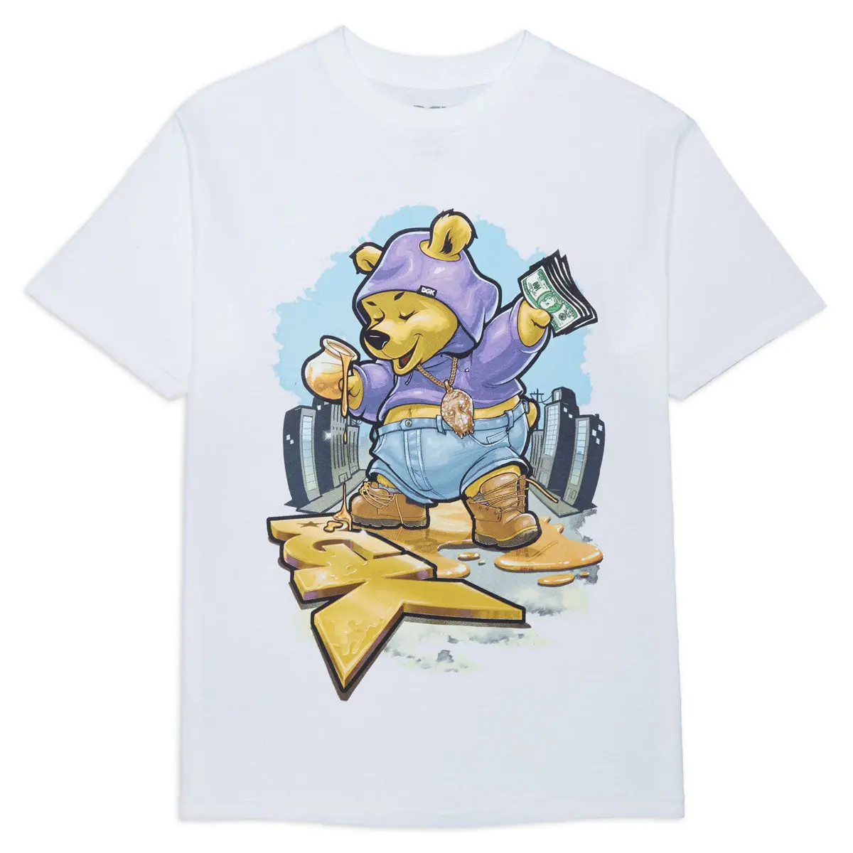 Dgk Sugar Bear T-Shirt - White 1