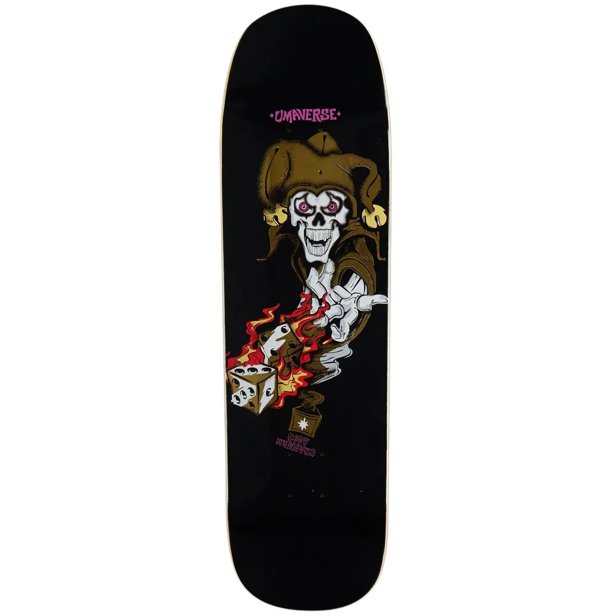 Umaverse Cody Jester On Maite Shape Skateboard Deck - 8.70" 1
