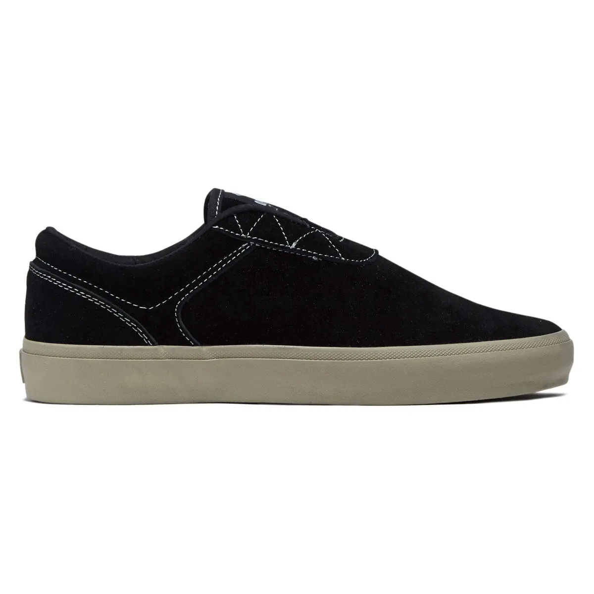 Opus Honey Slip Shoes - Black/Cream Suede 1