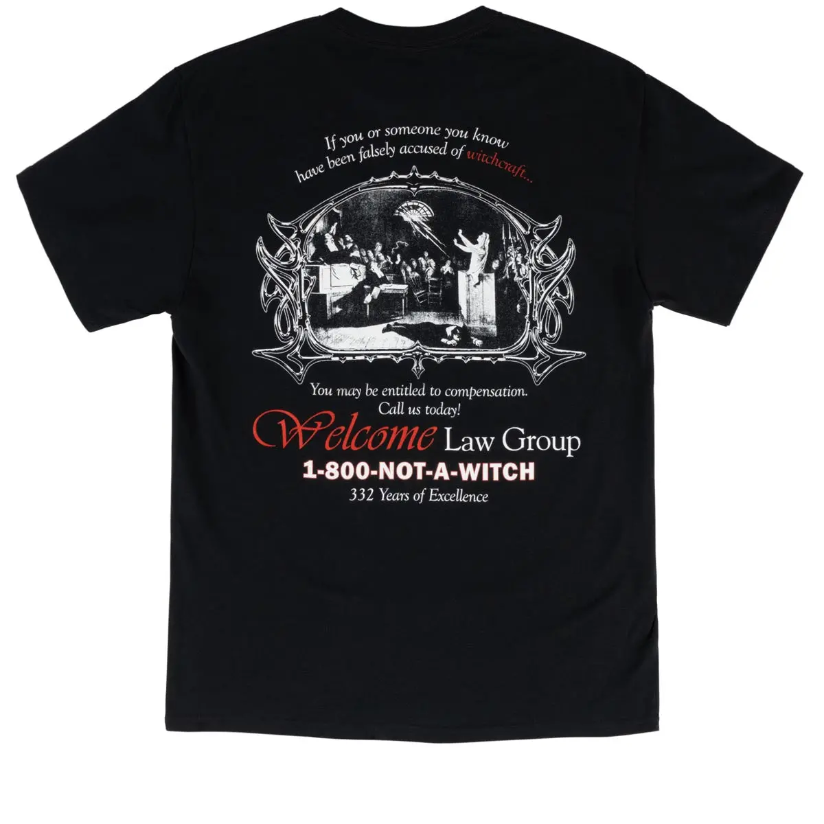 Welcome Defense T-Shirt - Black 1