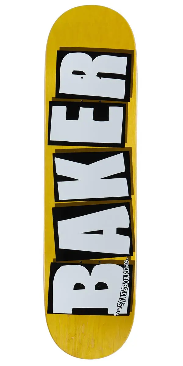 Baker Brand Logo B2 Skateboard Deck - Veneers - 8.25" 1