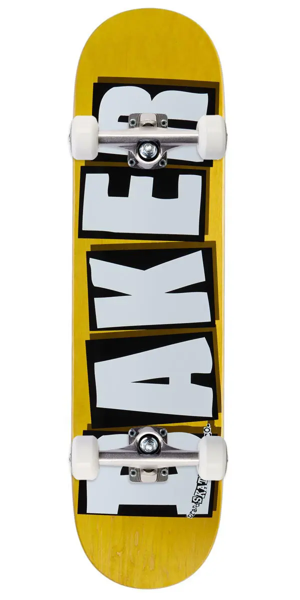Baker Brand Logo B2 Skateboard Complete - Veneers - 8.25" 1
