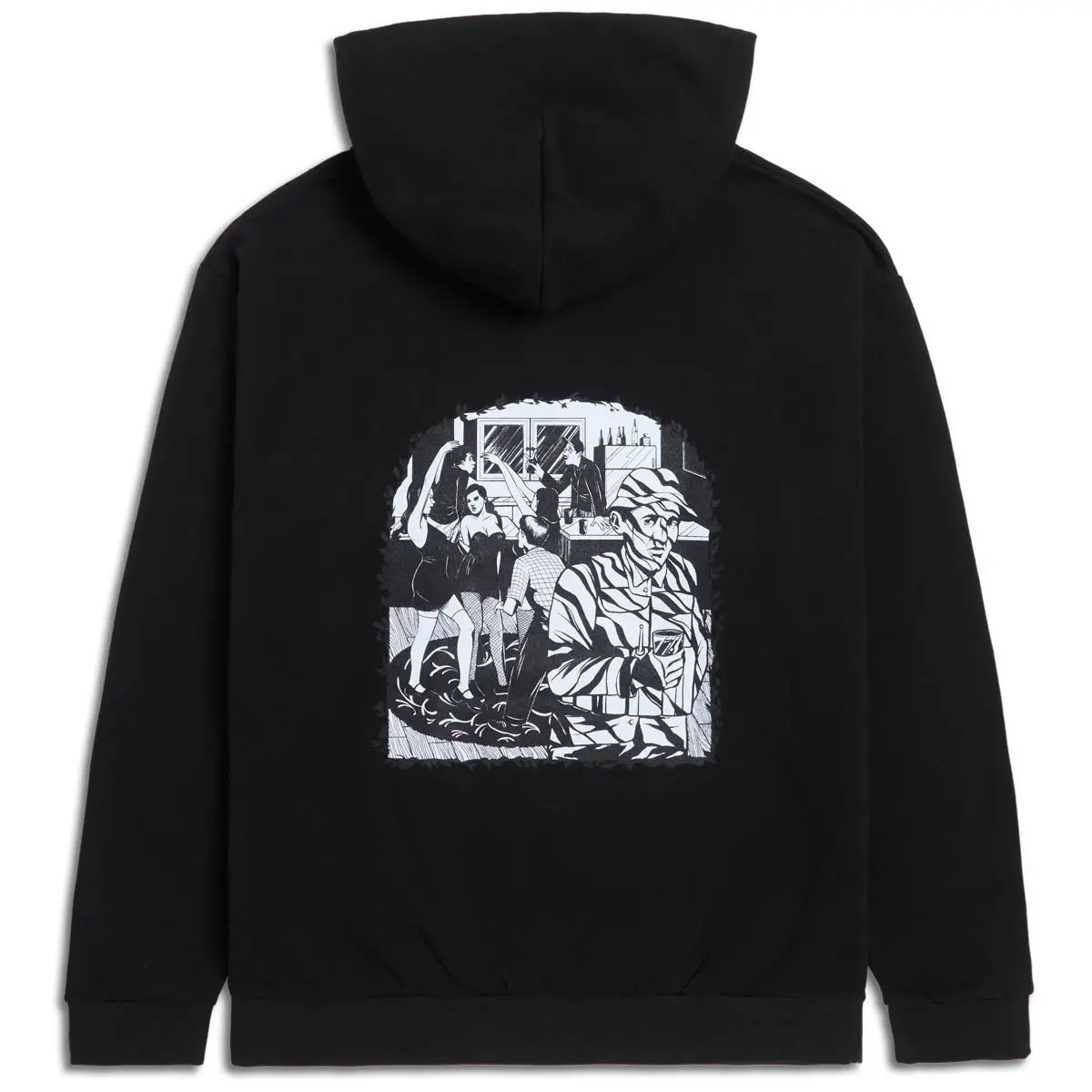 Ccs Social Camouflage Party Hoodie - Black 1