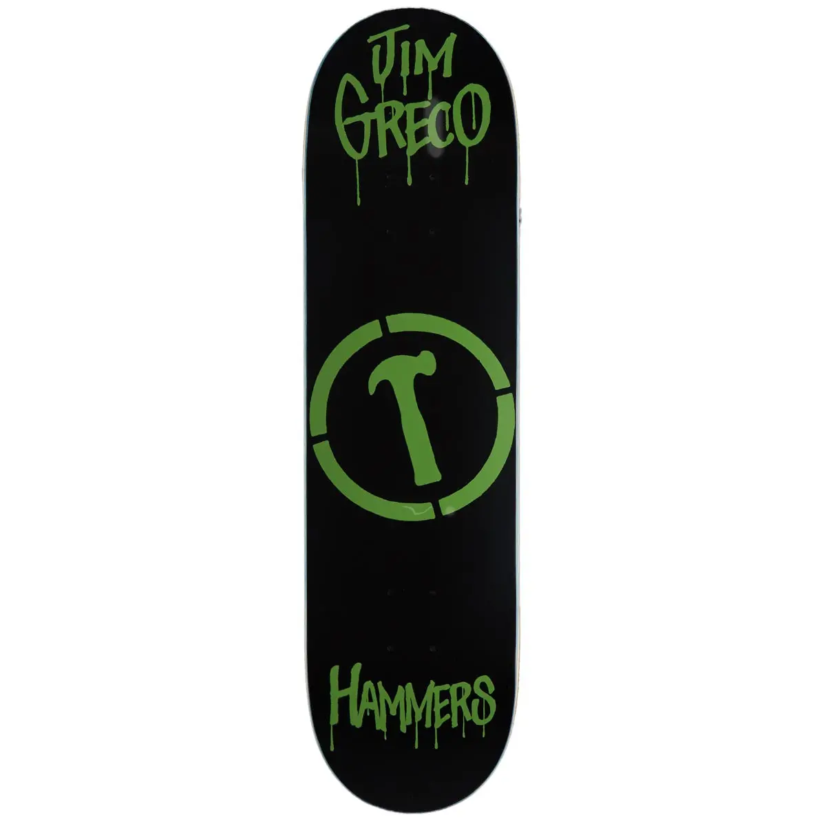 Hammers Greco Hammer Logo Skateboard Deck - 8.25" 1