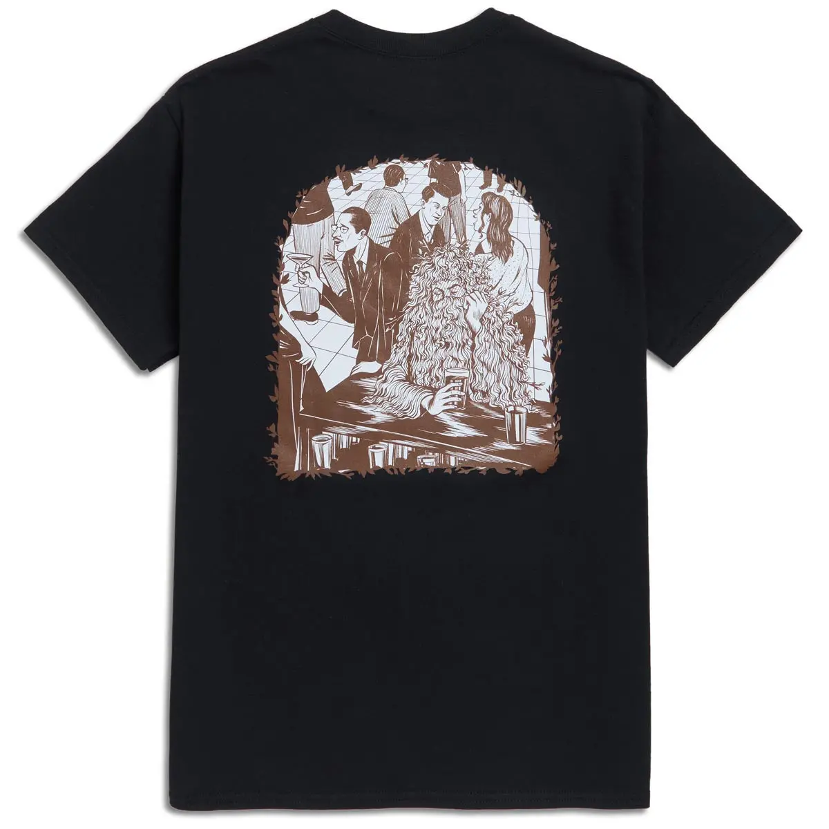 Ccs Social Camouflage Bar T-Shirt - Black 1