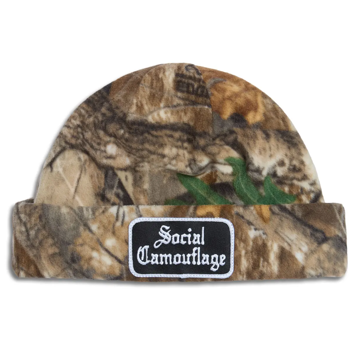 Ccs Social Camouflage Fleece Beanie - Edge 1