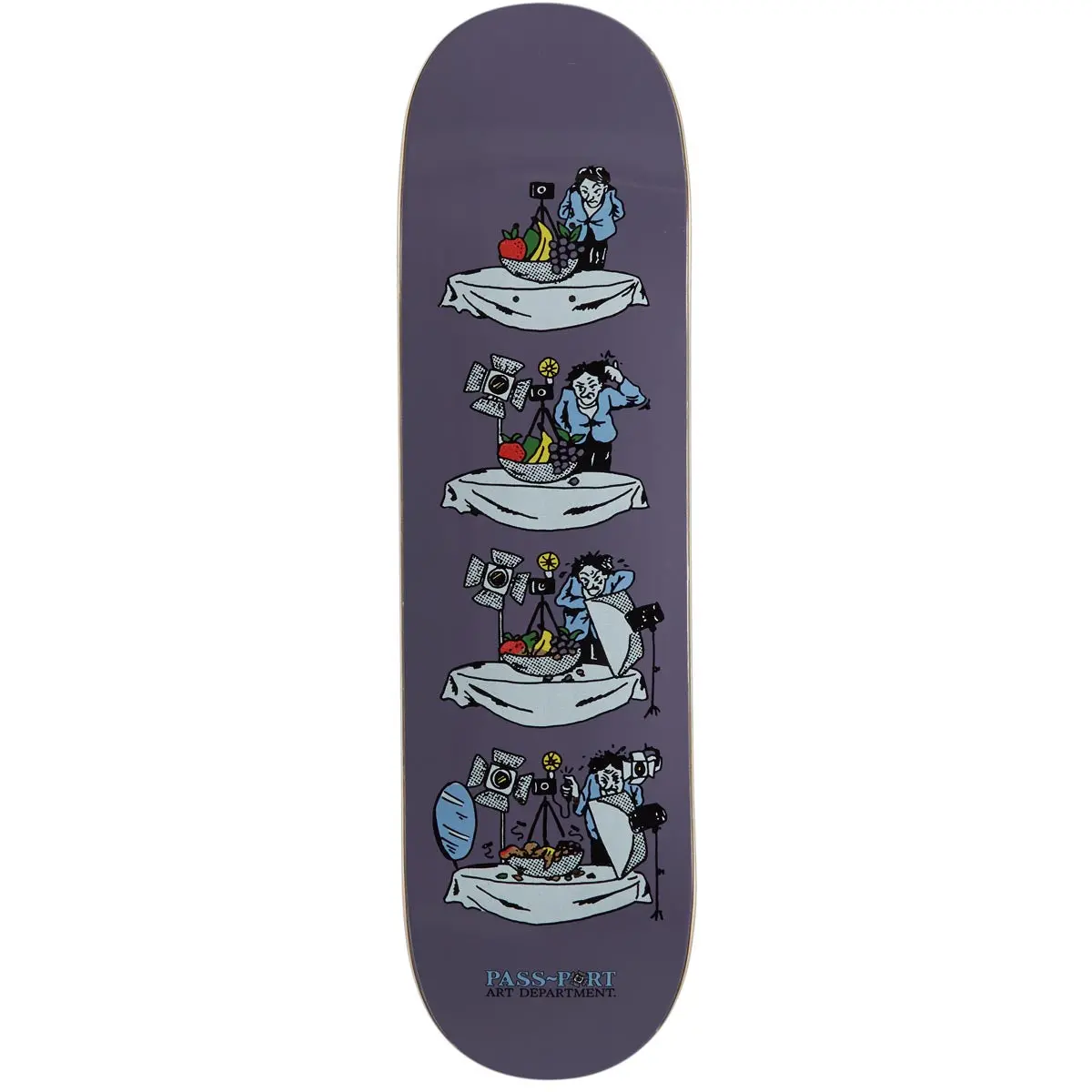 Passport Art Dept Series Set Dress Skateboard Deck - 8.50" 1