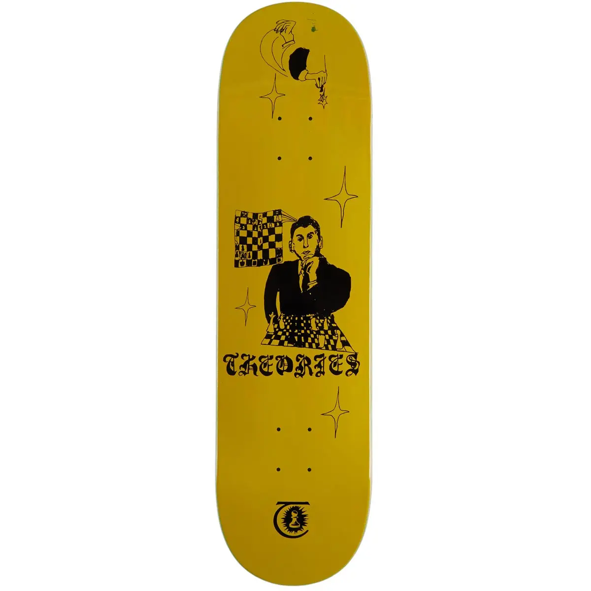 Theories Final Gambit Skateboard Deck - 8.25" 1