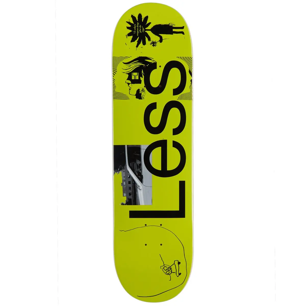 Less Than Local Less Skateboard Deck - 8.50" 1