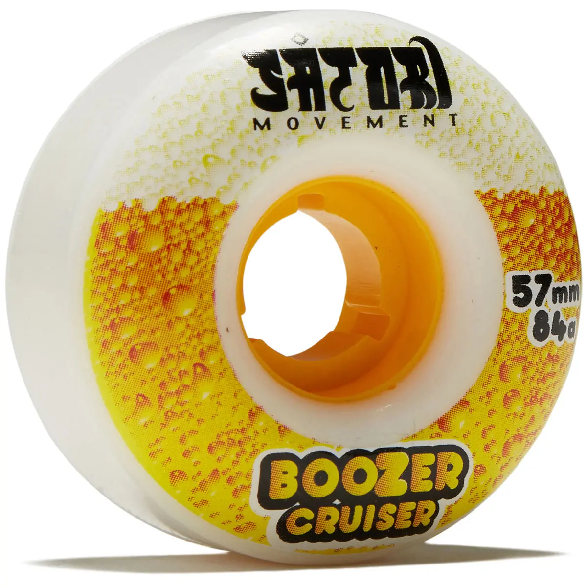 Satori Movement Boozer Cruiser 84A Skateboard Wheels - 57Mm 1