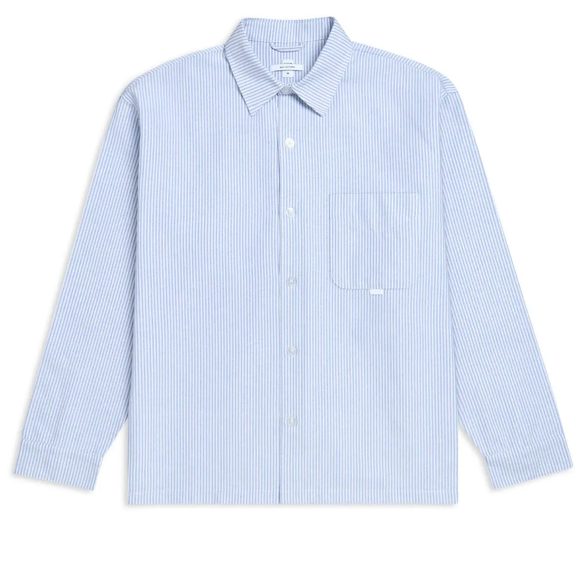 Ccs Box Oxford Shirt - Blue Stripe 1