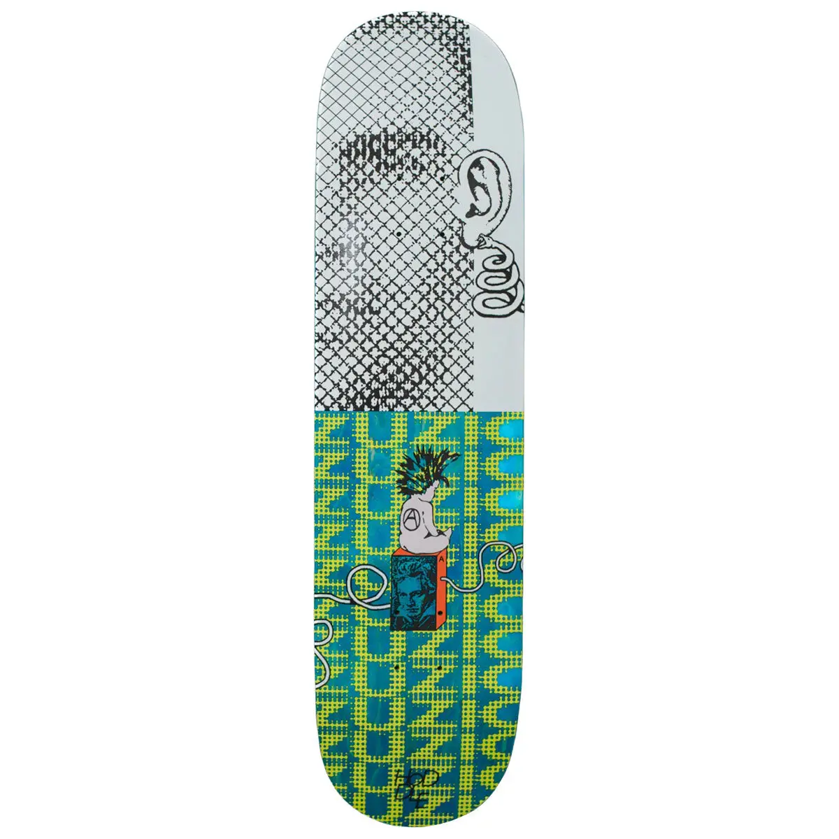 Hoddle Zuzic Sound Torture Skateboard Deck - 8.25" 1