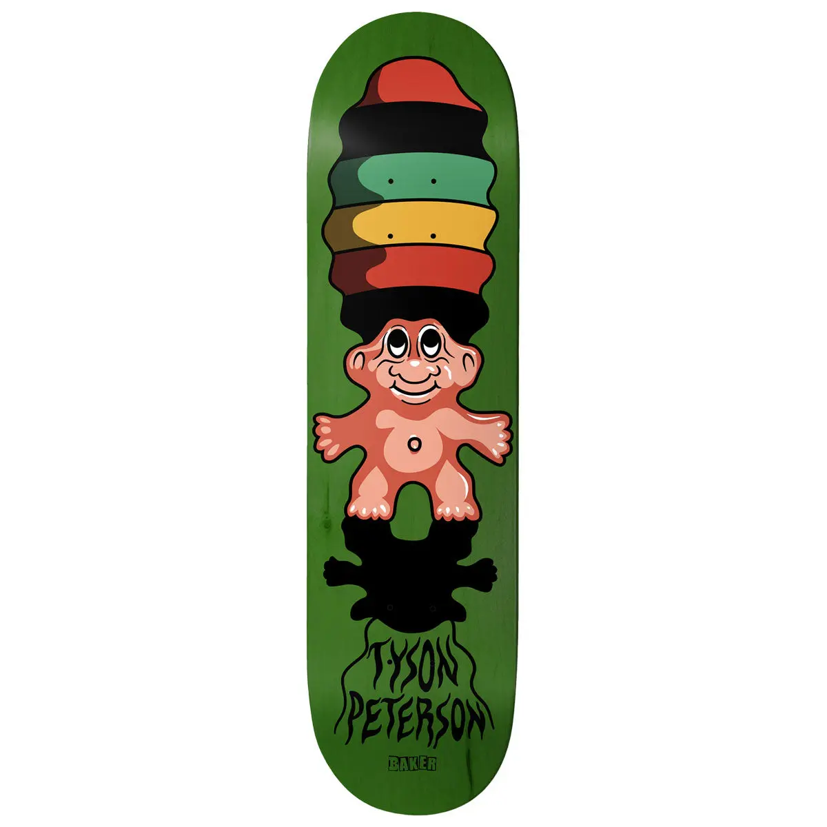 Baker Tyson Peterson Trollsafari Skateboard Deck - 8.25" 1