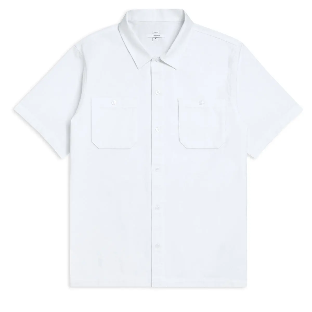 Ccs Heavy Cotton Work Shirt - White 1