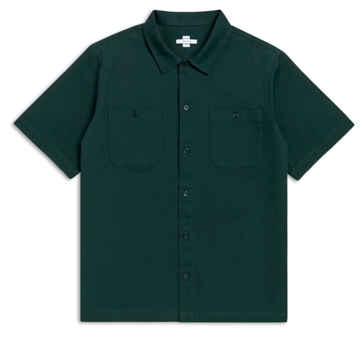 Ccs Heavy Cotton Work Shirt - Hunter Green 1