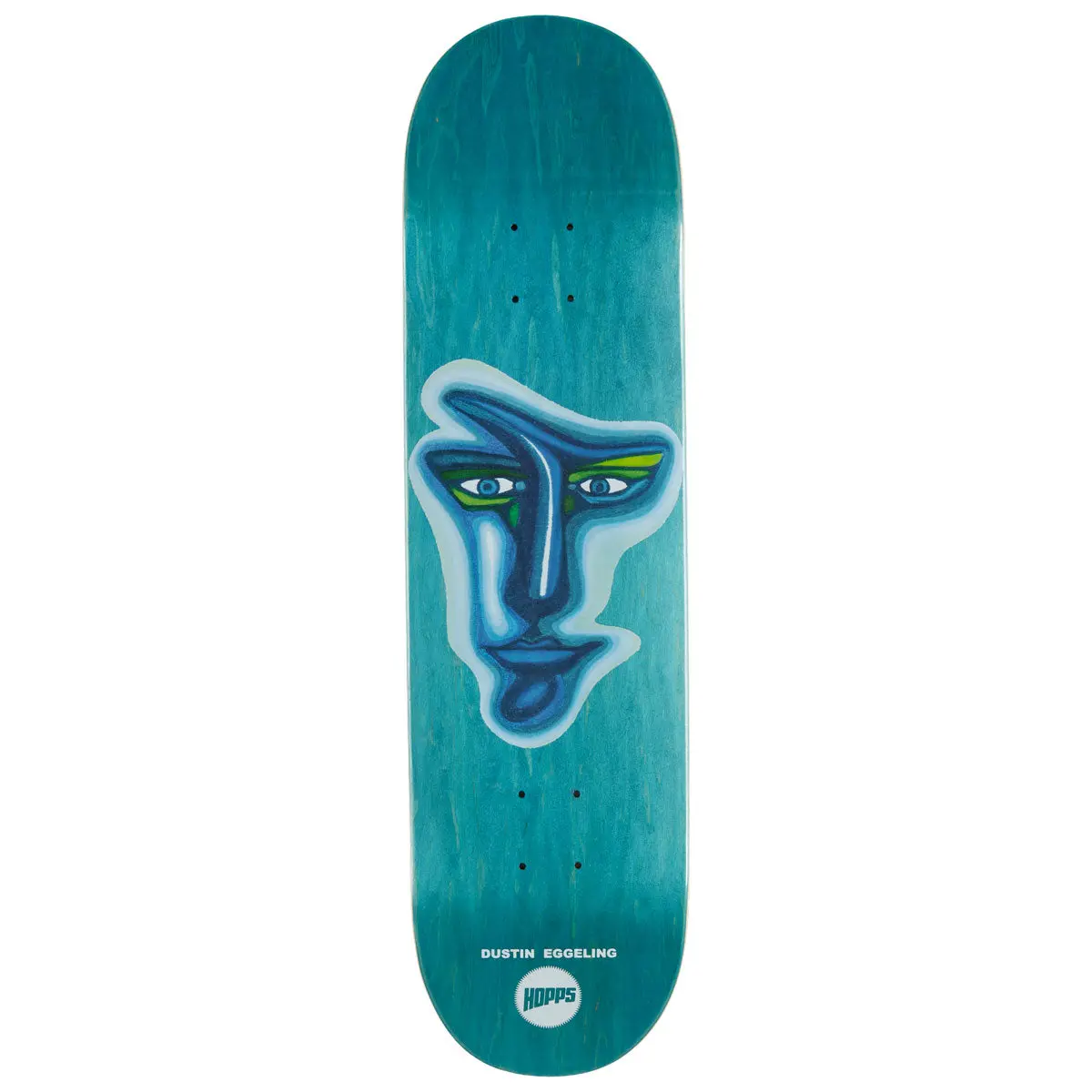 Hopps Eggeling Jen Traub Artist Skateboard Deck - 8.25" 1