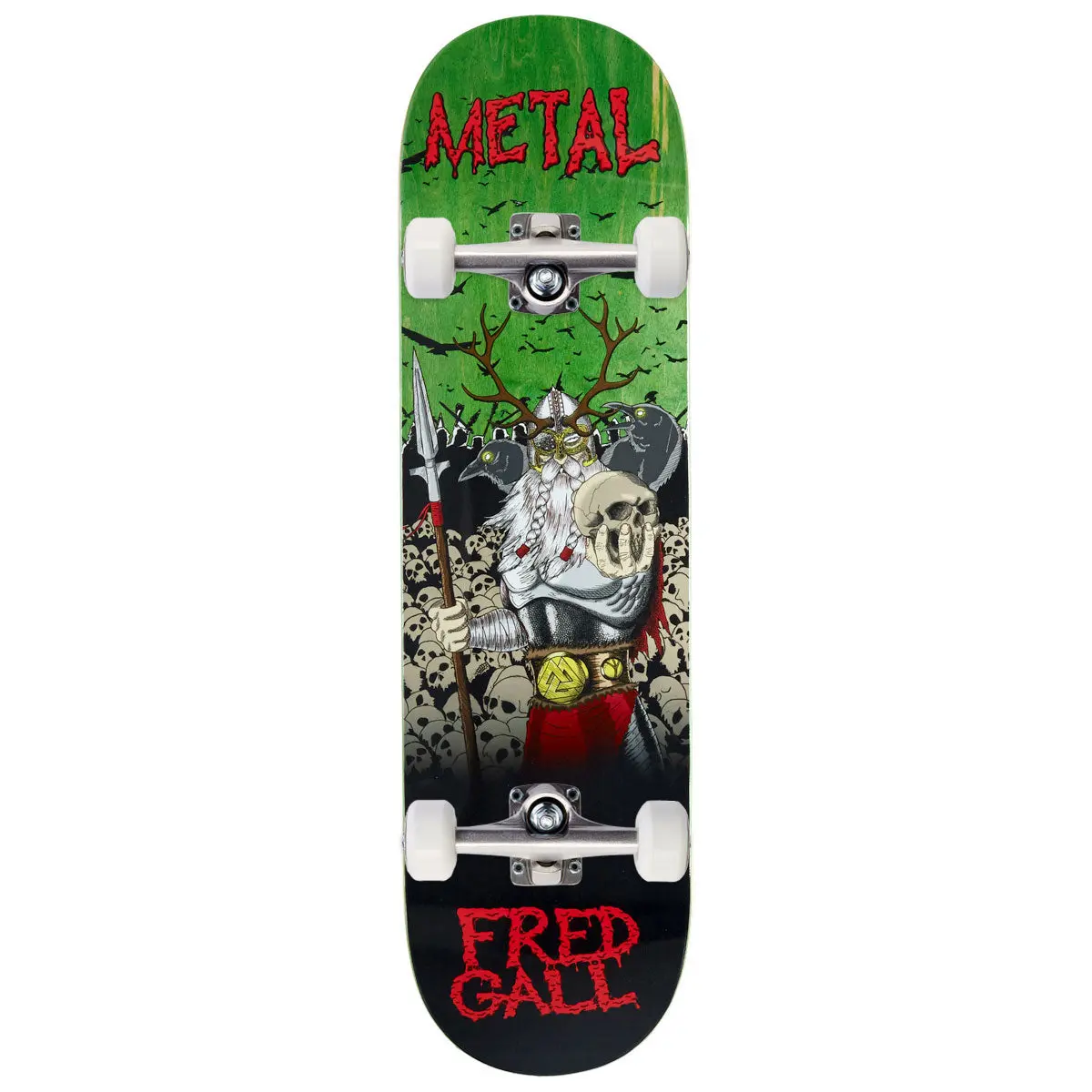 Metal Fred Gall Odin Skateboard Complete - 8.50" 1