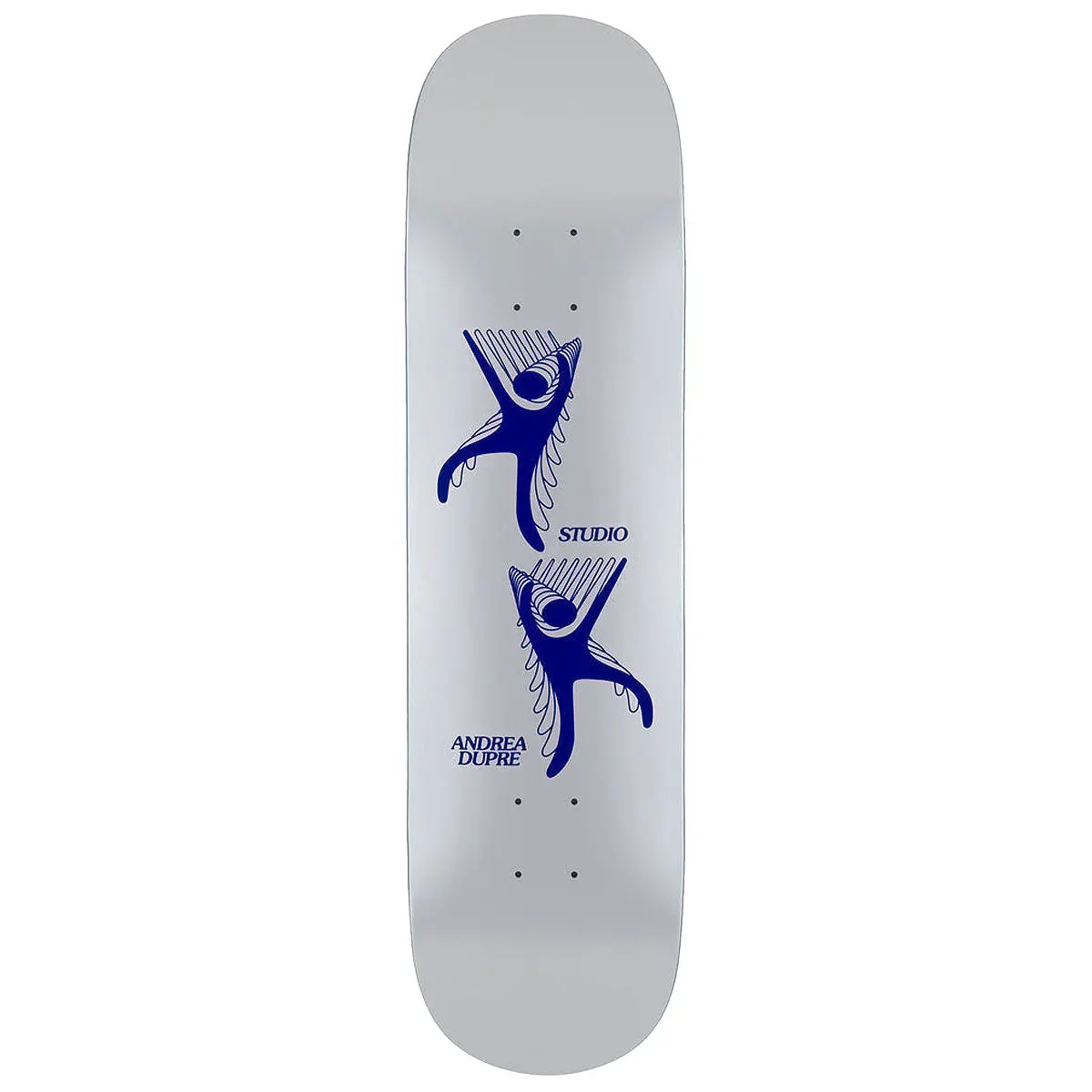 Studio Dupre Body Roll Skateboard Deck - Silver - 8.25" 1