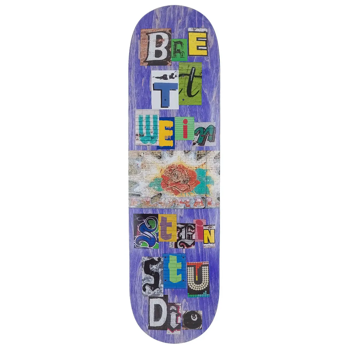 Studio Weinstein Street Art Skateboard Deck - Lime - 8.25" 1