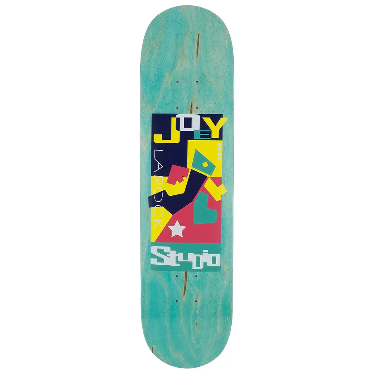 Studio Larock Marathon Man Skateboard Deck - Orange - 8.25" 1