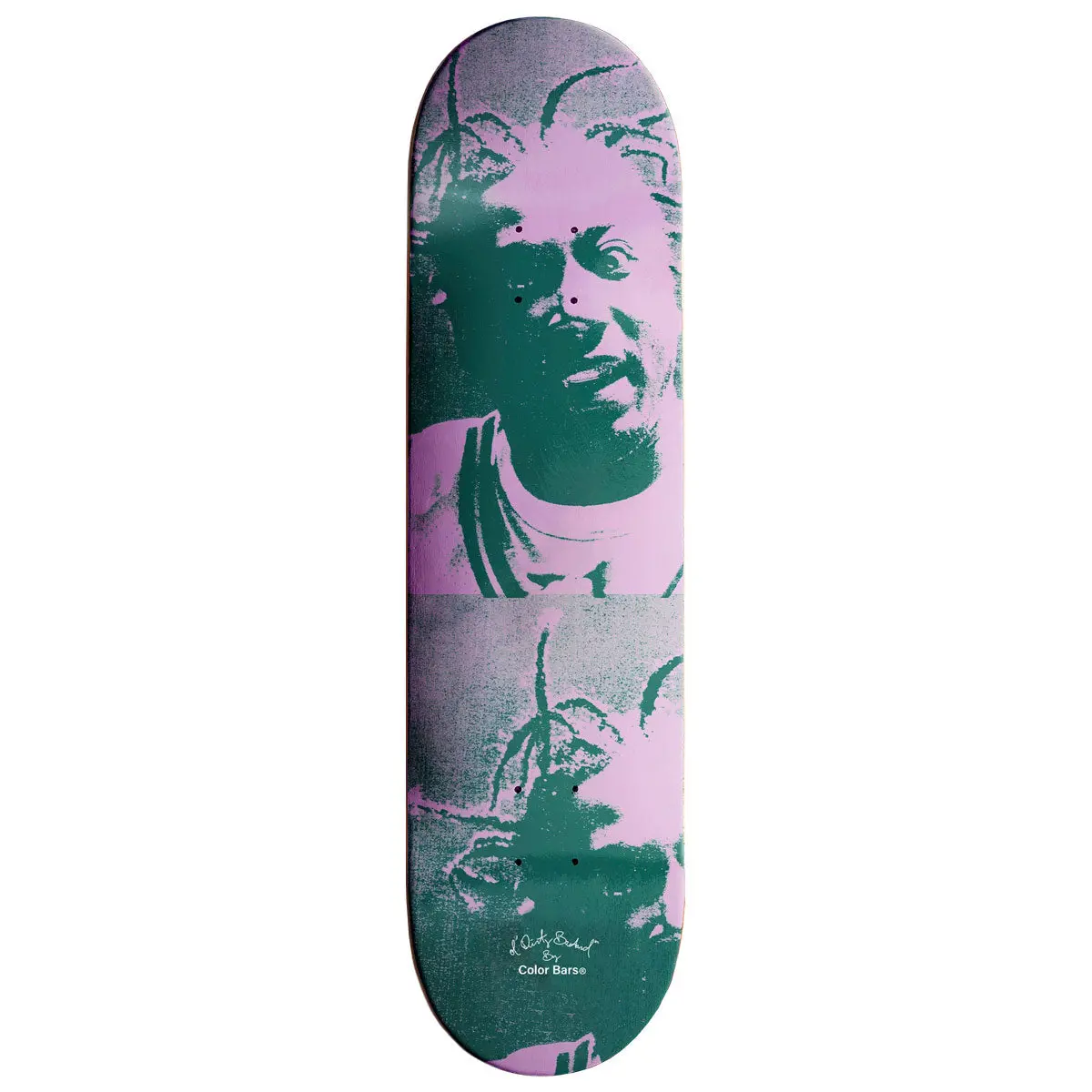 Color Bars X Odb For The Children Skateboard Deck - 8.25" 1