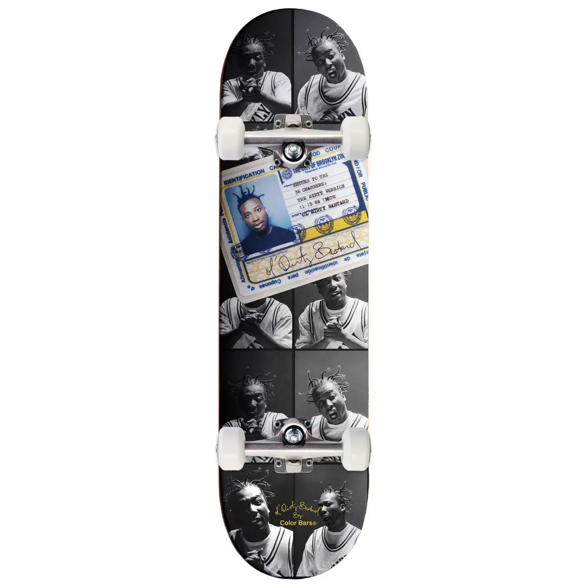 Color Bars X Odb Id Card Skateboard Complete - 8.25" 1