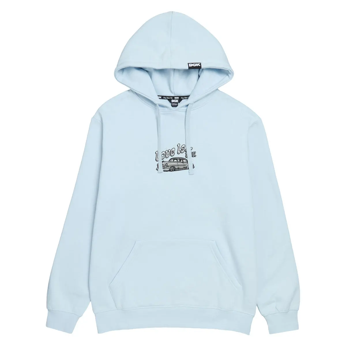 Dgk Love Is... Hoodie - Powder Blue 1