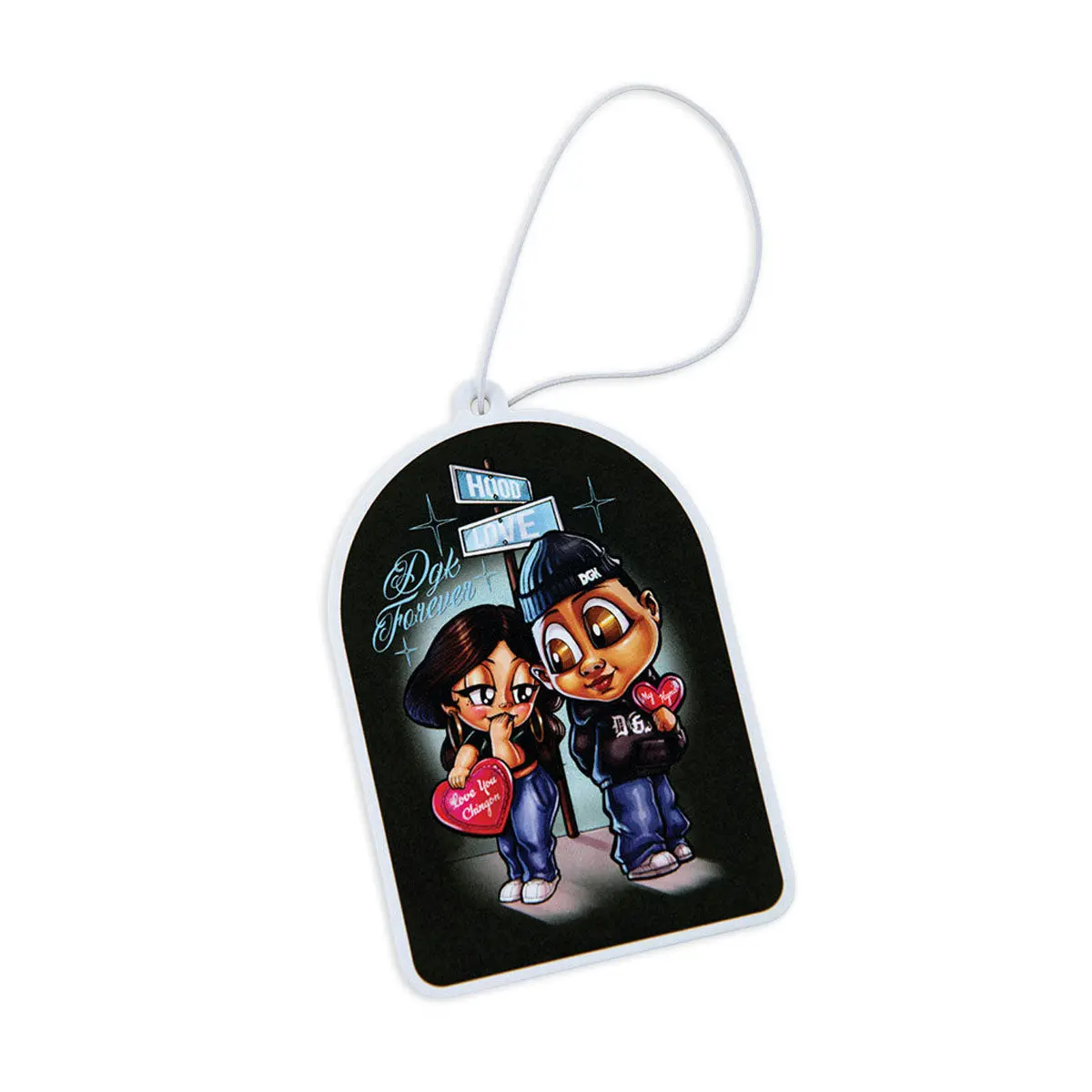 Dgk Amor Air Freshener - Black 1
