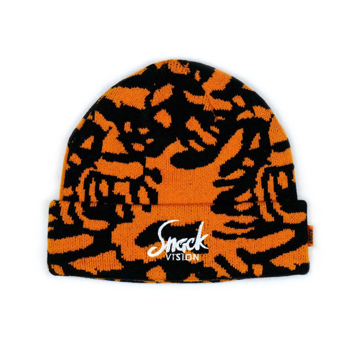 Snack Visionz Beanie - Black/Orange 1