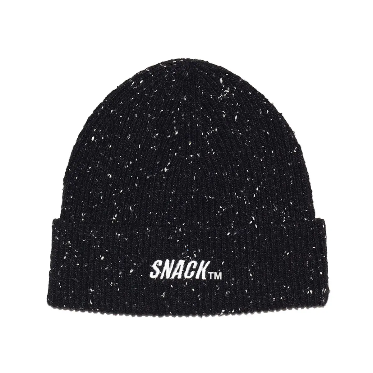Snack Speckle Beanie - Black Speckle 1