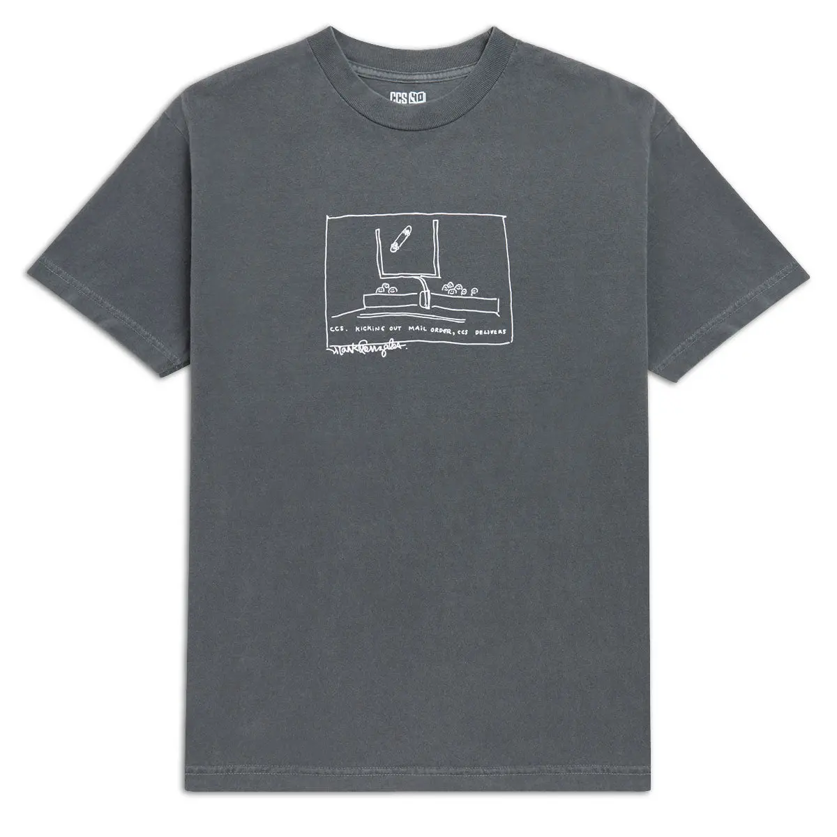 Ccs Gonz 2001 Reissue T-Shirt - Faded Black 1