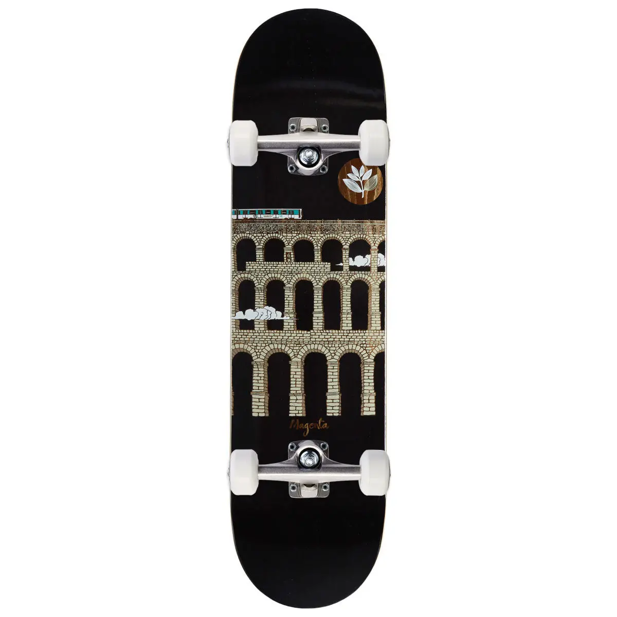 Magenta Vivien Feil And Soy Panday Metro Series Skateboard Complete - 8.125" 1