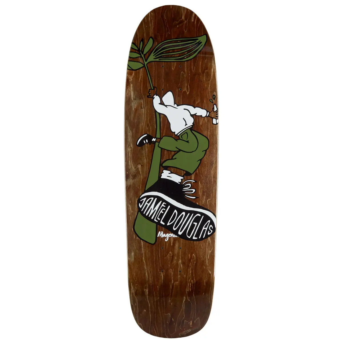 Magenta Jameel Douglas M Street Retro Shape Skateboard Deck - 8.70" 1