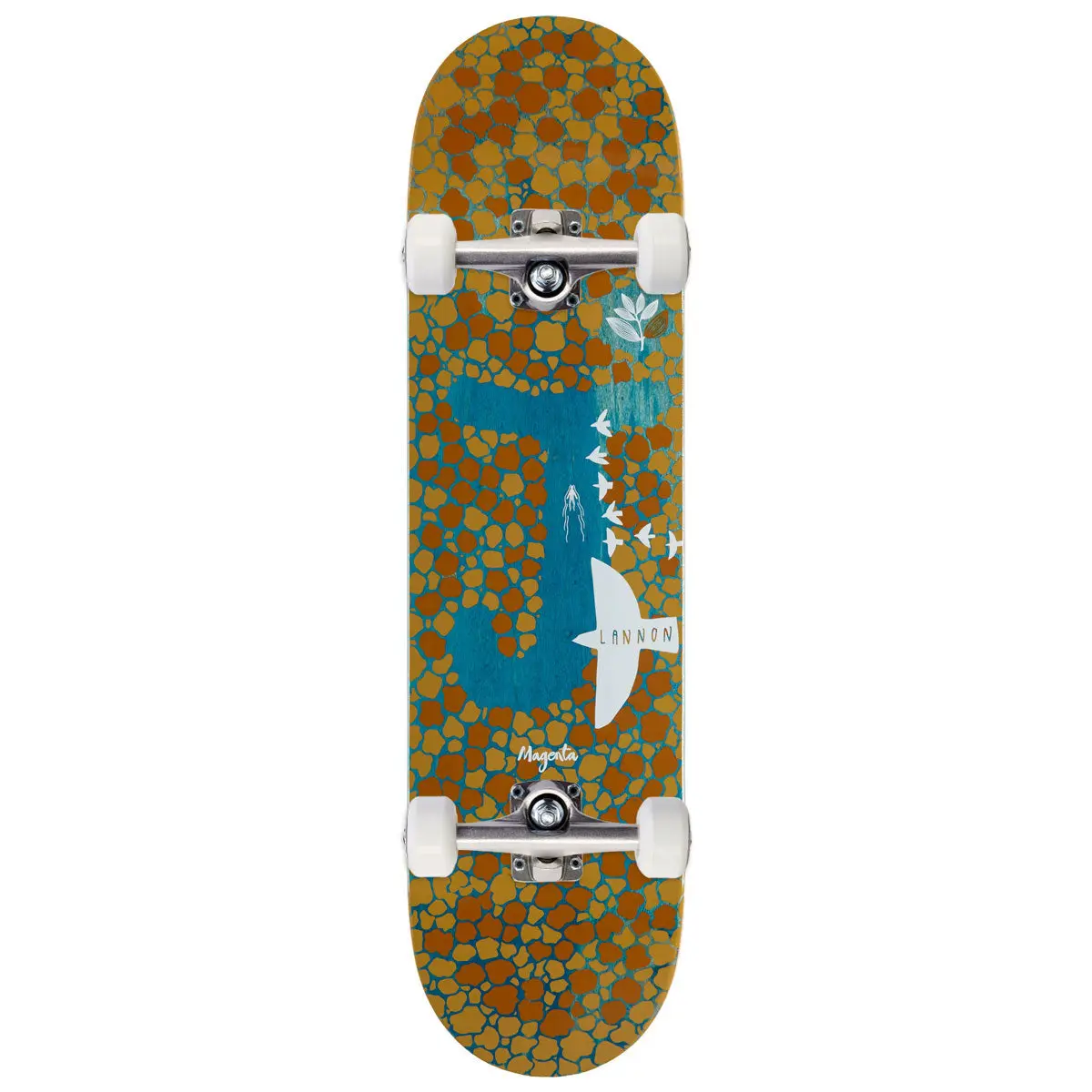 Magenta Jimmy Lannon Springwater Skateboard Complete - 8.125" 1