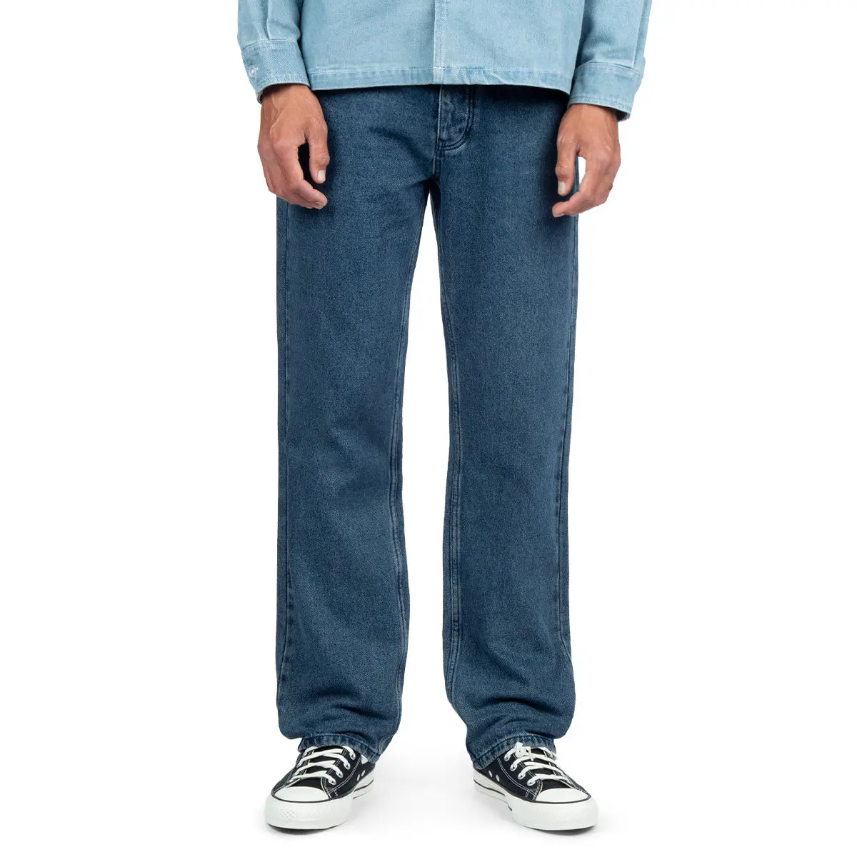 Ccs Western Straight Denim Jeans - True Blue 1