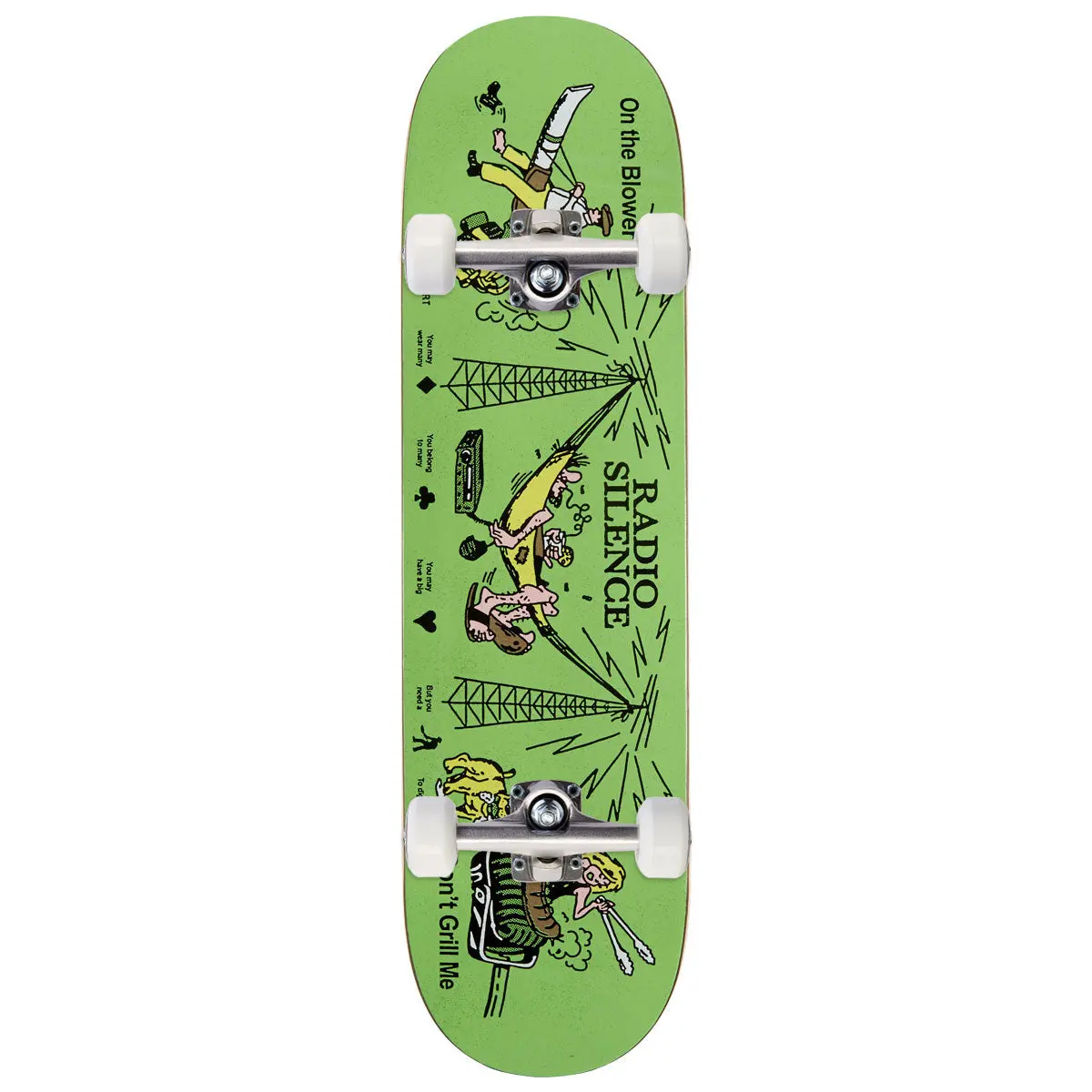 Passport Eyeball Series Radio Silence Skateboard Complete - 8.50" 1