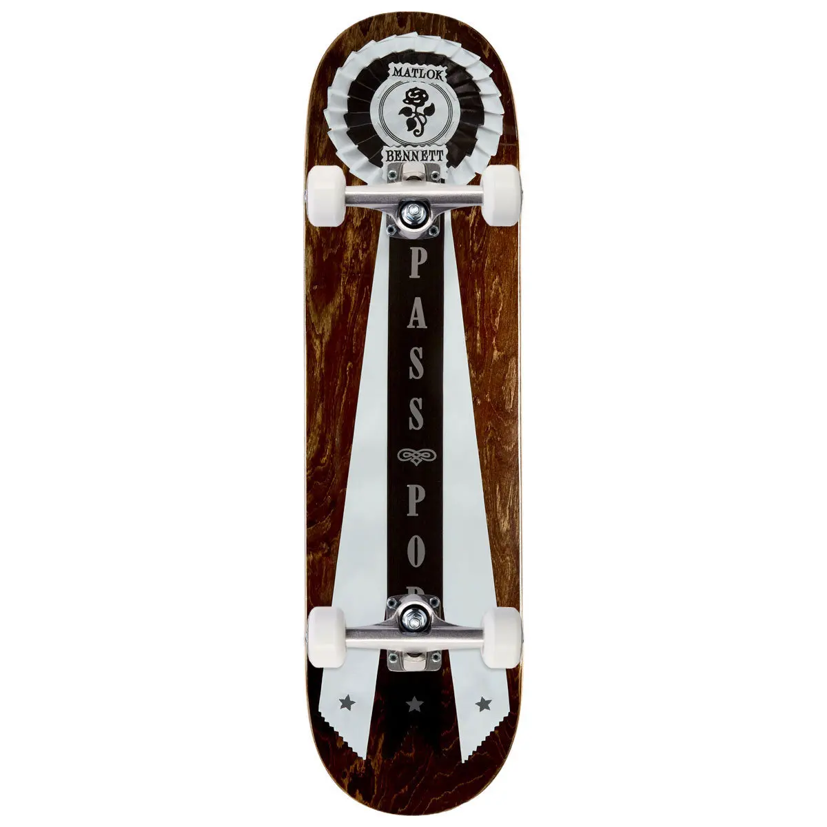 Passport Rosette Series Matlok Skateboard Complete - 8.50" 1
